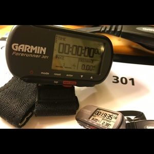 Garmin Forerunner 301 GPS chest heart rate monitor